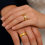 Vielsesringe med diamanter – EG01