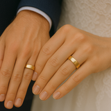 Klassiske vielsesringe uden diamanter – EG23