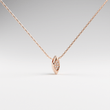 Abbey vedhænge Nobilis Smykker Hvidguld