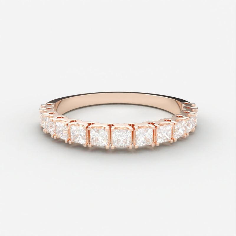 Aimée DIamant Ring (Princess Cut) ring Nobilis Smykker 