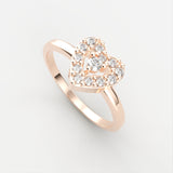 Angeline ring Nobilis Smykker Rosa guld