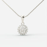 Arizona Vedhæng Nobilis Smykker Hvidguld