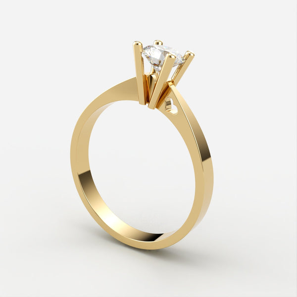 Corentin Diamant Ring ring Nobilis Smykker 0.05 Guld 