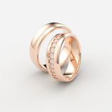 EG01 - vielsesringe Vielsesringe Nobilis Smykker