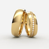 EG26 - vielsesringe Vielsesringe Nobilis Smykker Guld