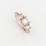 Ellie Diamant Ring ring Nobilis Smykker Rosa guld