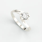 Fleur Diamant Ring ring Nobilis Smykker 0.20 Hvidguld