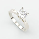 Sølv forlovelsesringe fra Nobilis Smykker – Stilfuld forlovelsesring i sølv