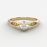 Kamille Diamant Ring Nobilis Smykker