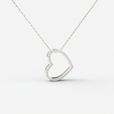 Leonora vedhænge Nobilis Smykker Hvidguld