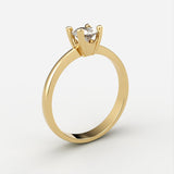 Forlovelsesringe i rosaguld fra Nobilis Smykker – Moderne og elegante ringe til forlovelse