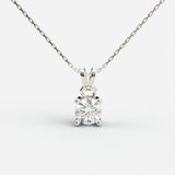 Lissabon Vedhæng Nobilis Smykker 0.05 Hvidguld