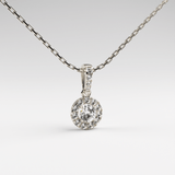 Liva Vedhæng Nobilis Smykker Hvidguld