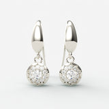 Madeleine Diamant Øreringe Ørering Nobilis Smykker Hvidguld