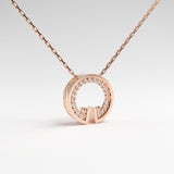 Molly vedhænge Nobilis Smykker Rosa guld