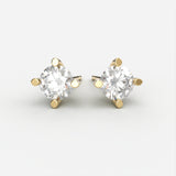 Nairobi Diamant Ørestikker Ørering Nobilis Smykker 2 x 0.05 Guld