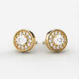 Paris Diamant Ørestikker Ørering Nobilis Smykker Guld