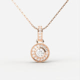 Paris Vedhæng Nobilis Smykker Rosa guld