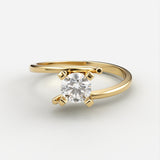 Rosa Diamant Ring ring Nobilis Smykker