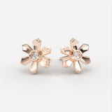 San José Diamant Ørestikker Ørering Nobilis Smykker Rosa guld