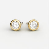 Sidney Diamant Ørestikker Ørering Nobilis Smykker 2 x 0.05 Guld