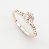 Tropez ring Nobilis Smykker Rosa guld