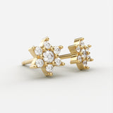 Valetta Diamant Ørestikker Ørering Nobilis Smykker