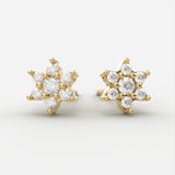 Valetta Diamant Ørestikker Ørering Nobilis Smykker Guld