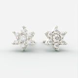 Valetta Diamant Ørestikker Ørering Nobilis Smykker Hvidguld