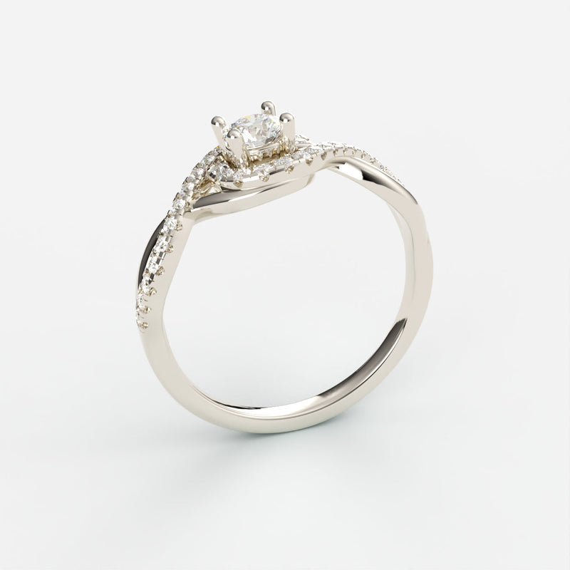 Adeline Diamant Ring Nobilis Smykker 