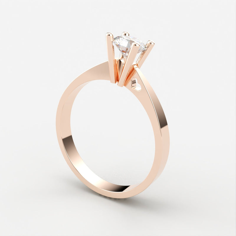 Corentin Diamant Ring ring Nobilis Smykker 0.05 Rosa guld 