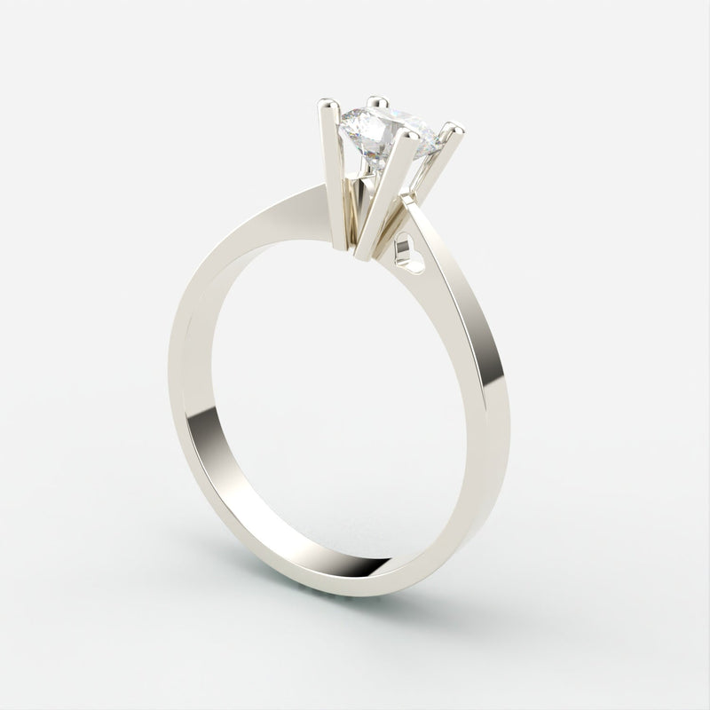 Corentin Diamant Ring ring Nobilis Smykker 0.10 Hvidguld 