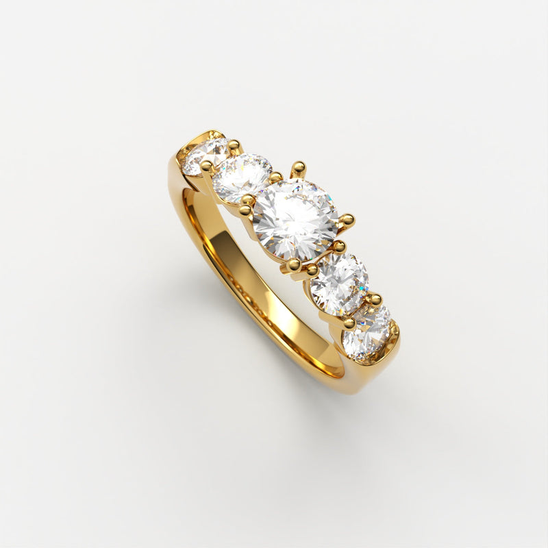 Elba Diamant Ring Ring Nobilis Smykker 