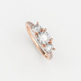 Ellie Diamant Ring ring Nobilis Smykker Rosa guld 