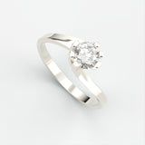 Fleur Diamant Ring ring Nobilis Smykker 0.20 Hvidguld 