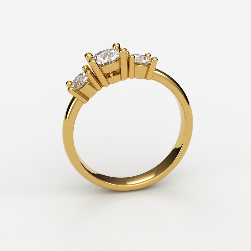 Frida Diamant Ring Nobilis Smykker 