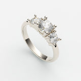 Frida Diamant Ring Nobilis Smykker Hvidguld 