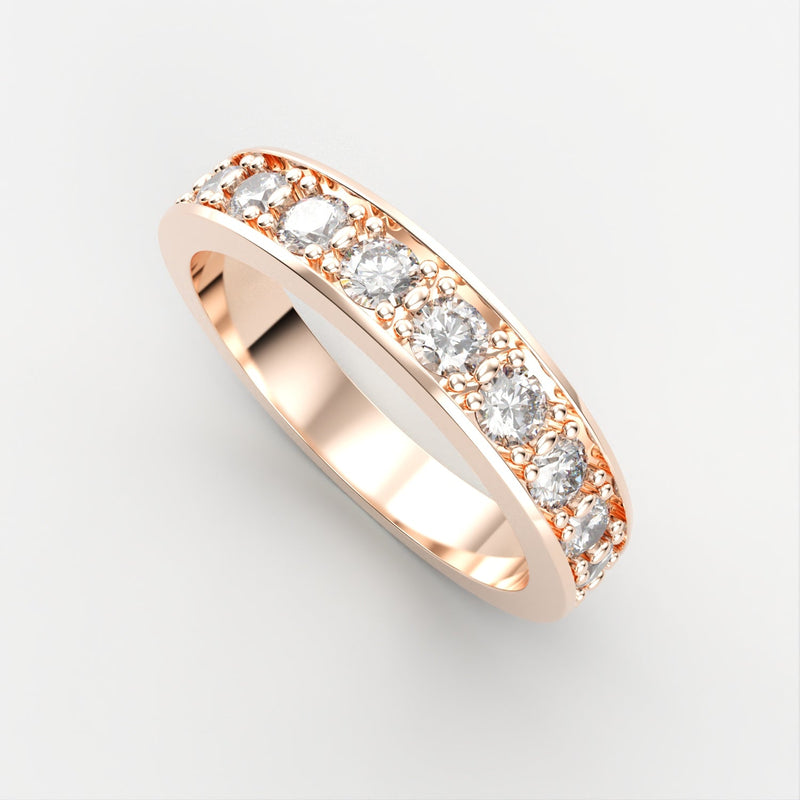 Paris Diamant Ring ring Nobilis Smykker Rosa guld 