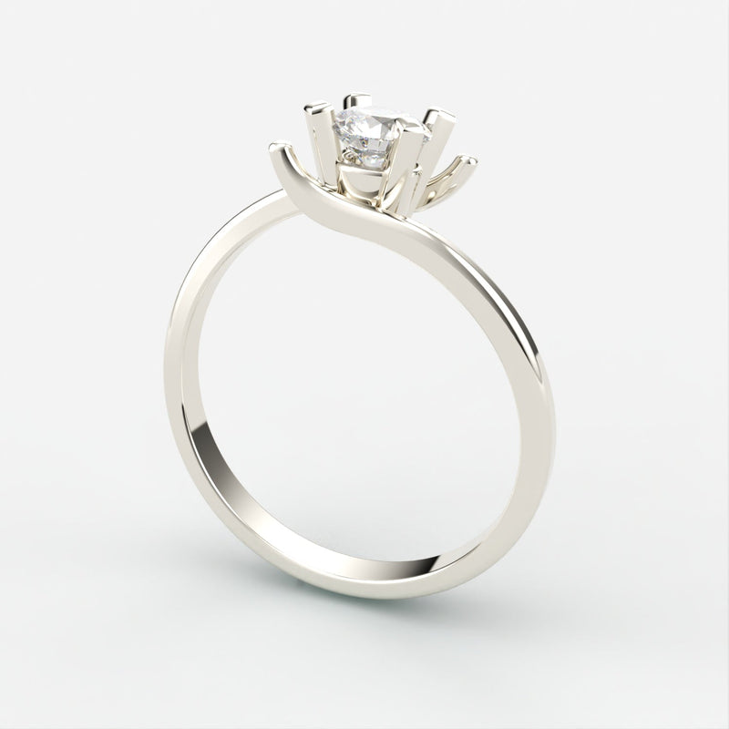 Rosa Diamant Ring ring Nobilis Smykker 