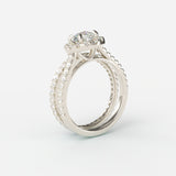 Sandra - Diamant Twin ring ring Nobilis Smykker 