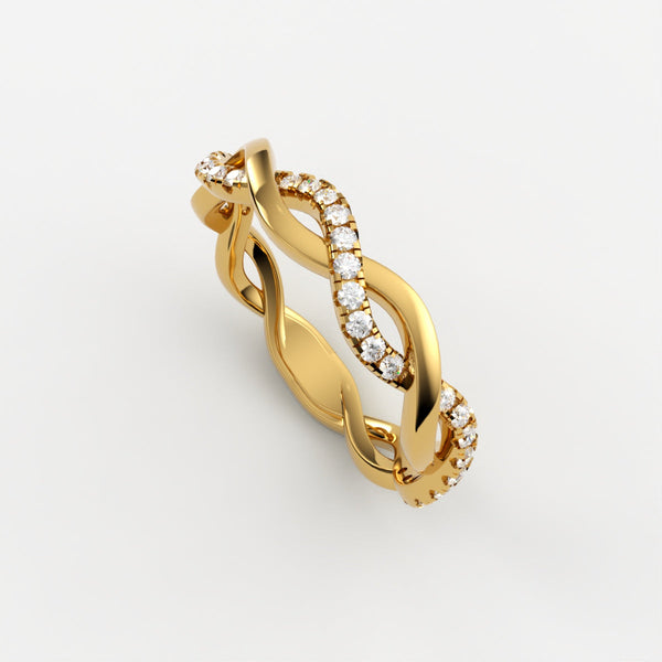 Viola Diamant Ring ring Nobilis Smykker Guld 